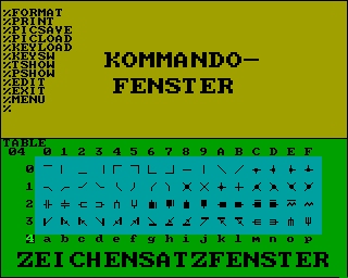 EP32 Bildmenü EP32 Bildmenü